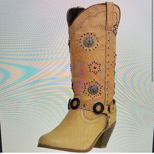Dingo Women’s Cowgirl Boots Size 7 1/2